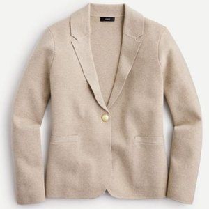 NWOT J. CREW Camille Sweater Blazer | US Medium